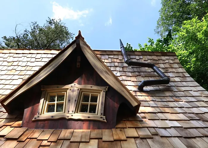 Hexenhaeuschen Am Waldrand אכסניה אנוויילר אם טריפלס